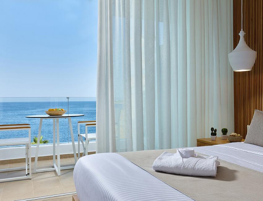 sea view from bed